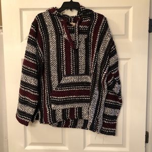 Baja Striped pullover sweater